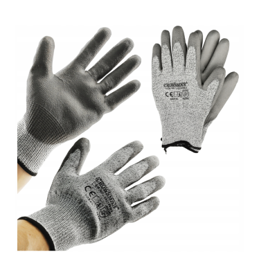 CROWNMAN L ANTI-CUT pracovní rukavice - BOZP, vysoká kvalita