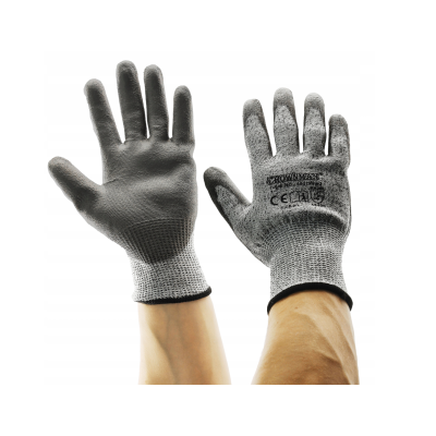 CROWNMAN L ANTI-CUT pracovní rukavice - BOZP, vysoká kvalita