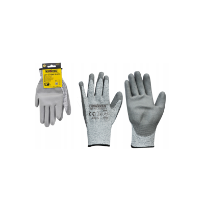 CROWNMAN L ANTI-CUT pracovní rukavice - BOZP, vysoká kvalita