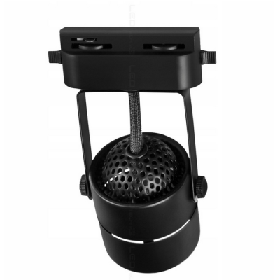 BERGE LED bodový reflektor pro žárovku GU10, pohyblivý - černý