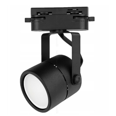 BERGE LED bodový reflektor pro žárovku GU10, pohyblivý - černý