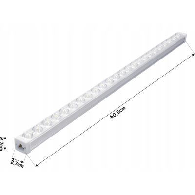 BERGE LED lampa NEPTUN 60cm - 18W -1800lm - IP20 - 4000K - neutrální bílá