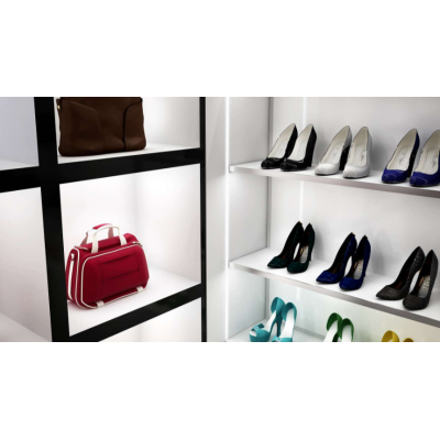 Led-Labs LED profil LUMINES typ B černý elox 2,02m