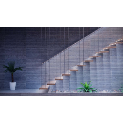 Led-Labs LED profil LUMINES typ X surový 1m