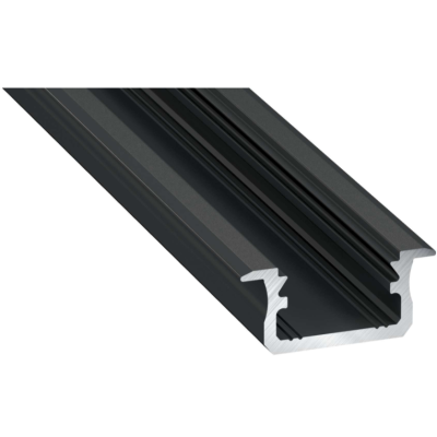 Led-Labs LED profil LUMINES typ B černý elox 1m