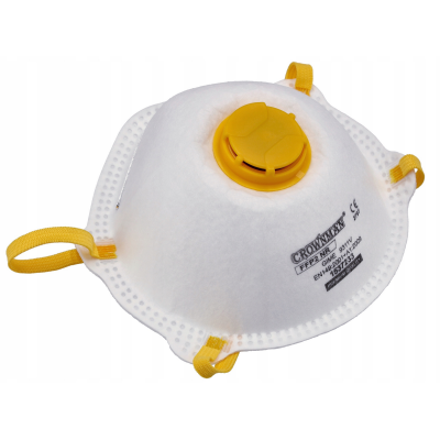 CROWNMAN Ochranná protiprachová maska FFP2 s ventilkem