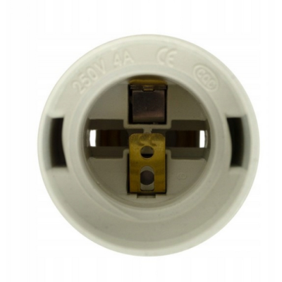 ECOLIGHT Plastová objímka E27 s přívěskem