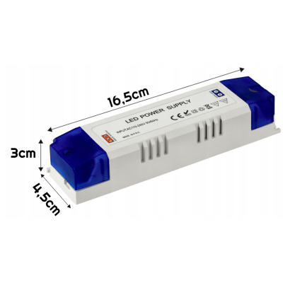 BERGE Zdroj pro LED nábytek 12V - 100W - 8,3A - IP20