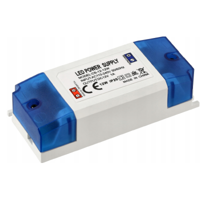 BERGE Zdroj pro LED nábytek 12V - 12W - 1A - IP20