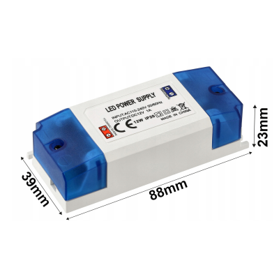 BERGE Zdroj pro LED nábytek 24V - 12W - 0,5A - IP20