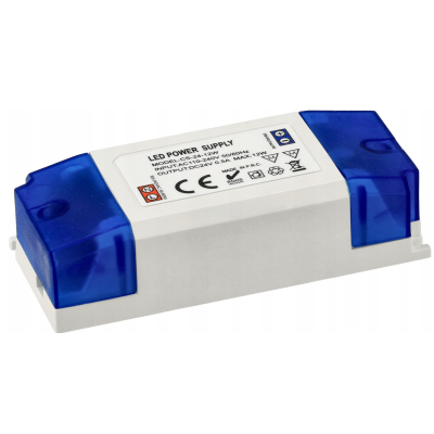 BERGE Zdroj pro LED nábytek 24V - 12W - 0,5A - IP20
