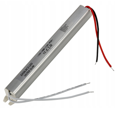 BERGE Zdroj pro LED nábytek ultra slim 12V - 18W - 1,5A - IP20
