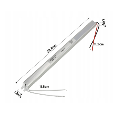 BERGE Zdroj pro LED nábytek ultra slim 24V - 48W - 2A - IP20