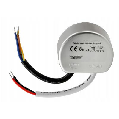 BERGE LED zdroj do boxu - 12V - 10W - 0,83A - IP67