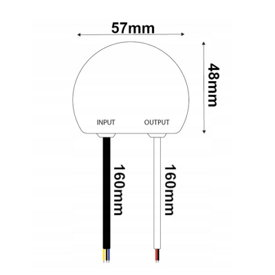 BERGE LED zdroj do boxu - 12V - 20W - 1,67A - IP67