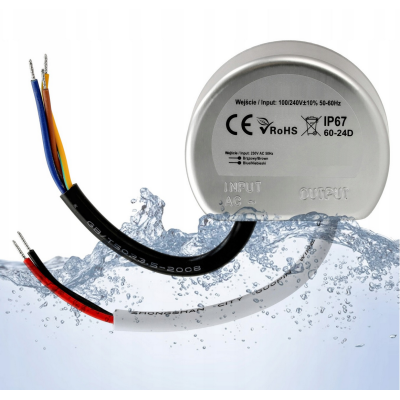 BERGE LED zdroj do boxu - 12V - 30W - 2,5A - IP67