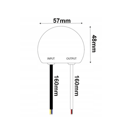 BERGE LED zdroj do boxu - 12V - 30W - 2,5A - IP67