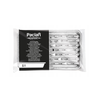 Paclan Hliníkové grilovací tácy 34x22 - 5 ks