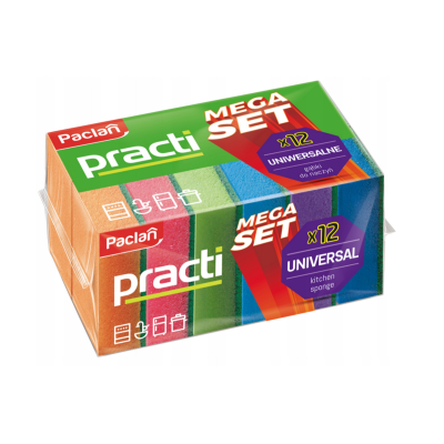 Paclan Houbička na nádobí mix barev – 12 ks
