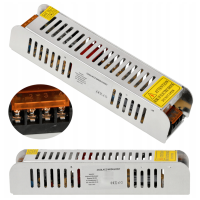 BERGE Tenký napájecí zdroj - 12V - 100W - 8,33A - IP20