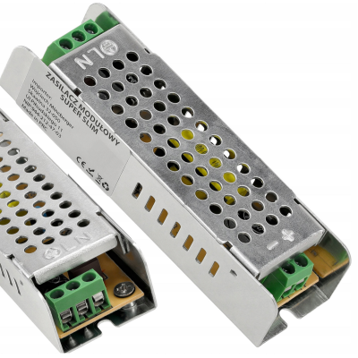 BERGE Tenký napájecí zdroj - 24V - 24W - 1A - IP20