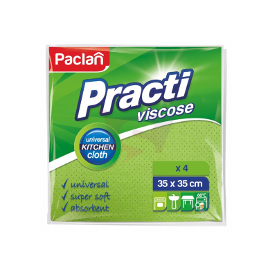 Paclan Viskózové kuchyňské utěrky - 4 ks