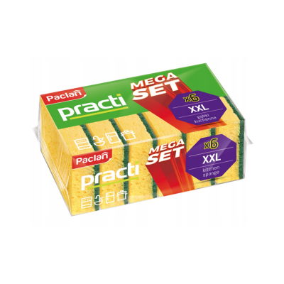 Paclan XXL houbičky na nádobí – 6 ks