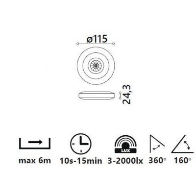 Pohybové čidlo MOVI 01 PROFESSIONAL