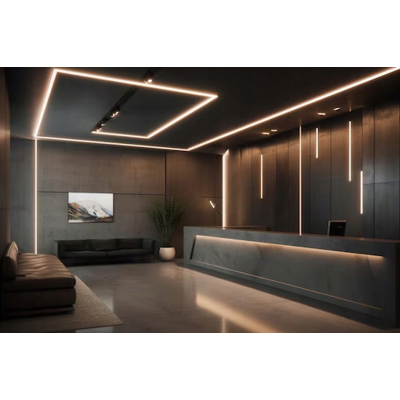 BERGE LED pásek COB Neon 12V - 480D - 9W/m - IP20 - 990lm - 5m - neutrální barva