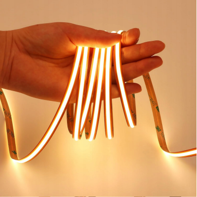 BERGE LED pásek COB Neon 24V - 480D - 9W/m - IP20 - 50m - 990lm - teplá barva