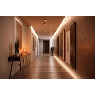 BERGE LED pásek COB Neon 24V - 480D - 9W/m - IP20 - 990lm - 5m - neutrální barva