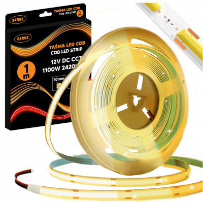 BERGE LED pásek COB Neon CCT 12V - 608D - 22W/m - IP20 - 1650lm - 1m