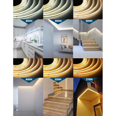 BERGE LED pásek COB Neon CCT 24V - 608D - 22W/m - IP20 - 1m