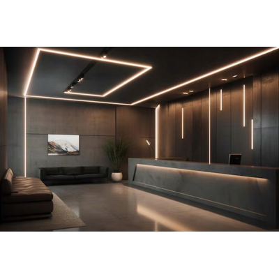 BERGE LED pásek COB Neon CCT 24V - 608D - 22W/m - IP20 - 50m