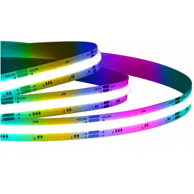 BERGE LED pásek RGB Neon COB 12V - 450D - 15W/m - IP20 - 1m