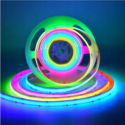 BERGE LED pásek RGB Neon COB 12V - 450D - 15W/m - IP20 - 50m