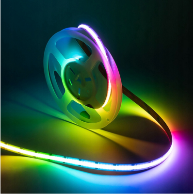 BERGE LED pásek RGB Neon COB 12V - 450D - 15W/m - IP20 - 50m