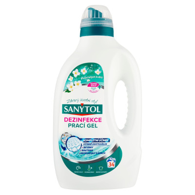 SANYTOL Dezinfekční prací gel Svěžest 1,7l 34PD