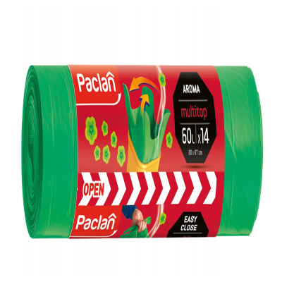 Paclan Voňavé pytle na odpadky 60L - 14 kusů