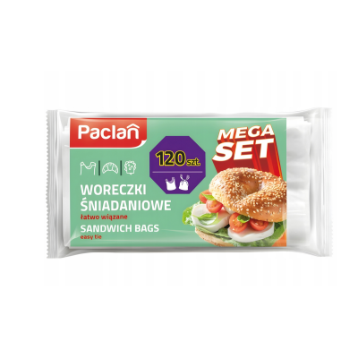 Paclan Zavazovací obědové tašky 120 kusů