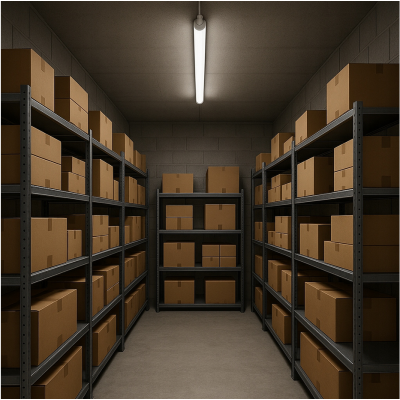 ECOLIGHT Hermetická lineární lampa 120cm - 60W - neutrální barva