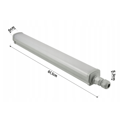 PHILIPS Hermetické LED svítidlo Philips - 60 cm - 15 W - neutrální barva