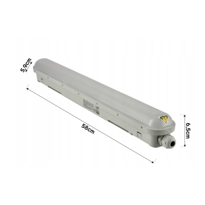 PHILIPS Hermetické LED svítidlo Philips - 60 cm - 18 W - neutrální barva