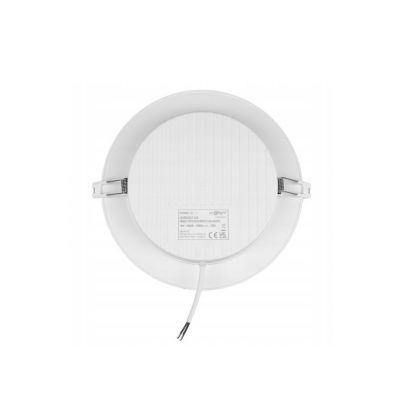 ECOLIGHT Kulatý zapuštěný LED panel 18W - neutrální barva