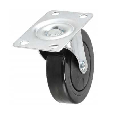 CROWNMAN Otočná gumová nábytková kolečka 5" - 4 ks