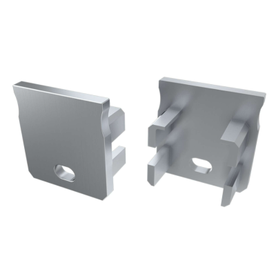 LUMINES Krytka pro profil LED LUMINES Y - šedá s otvorem