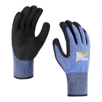Zateplené protipořezové rukavice X-WINCUT, velikost 10