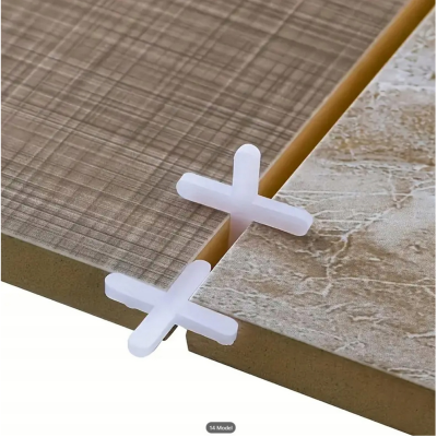 CROWNMAN Plastový kříž na dlaždice 1,5 mm - 100 ks