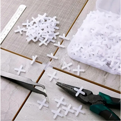 CROWNMAN Plastový kříž na dlaždice 3,0 mm - 100 ks