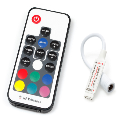 ECOLIGHT Dálkový ovladač pro RGB LED pásky K17 6A